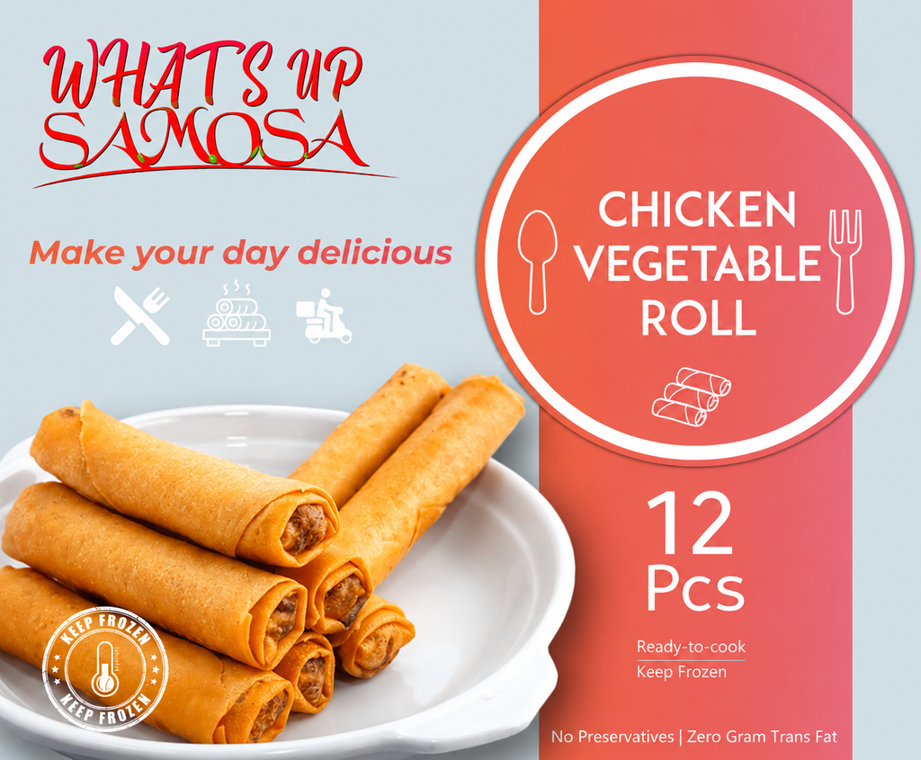 Chicken Vegetable Roll — Pack of 12